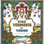 Veinipudeli etikett Vermouth