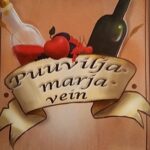 Veinipudeli etikett Puuvilja-marjavein
