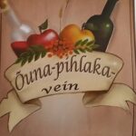 Veinipudeli etikett õuna-pihlakavein